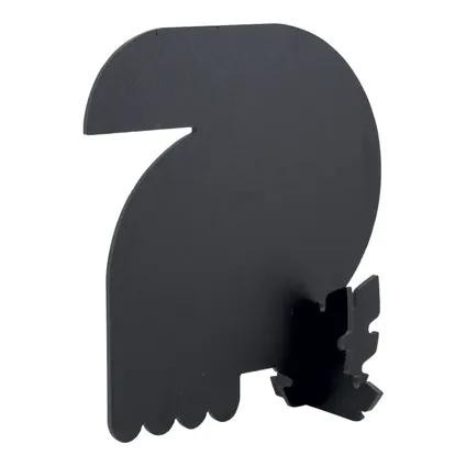 Tableau noir Securit Silhouette 3D toucan avec un marqueur craie 4
