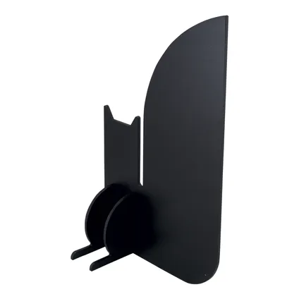 Tableau noir Securit Silhouette 3D licorne avec un feutre à craie 9