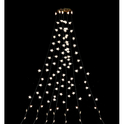 Rideau lumineux Central Park LED blanc chaud IP44