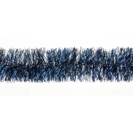 Kerstslinger donkerblauw Ø7,5x200cm