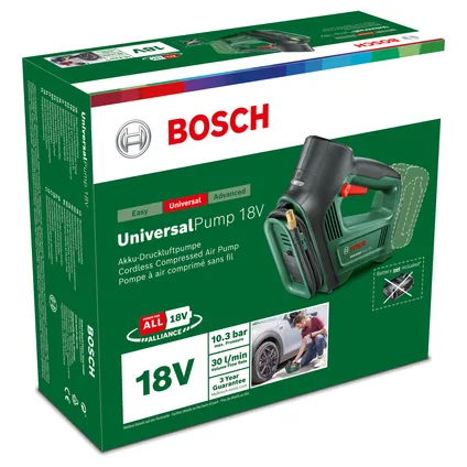 Pompe à air sans fil Bosch 0603947100 UniversalPump 18V (sans batterie) 5