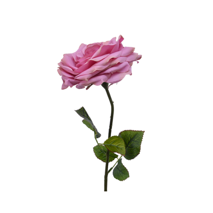 Rose Decoris polyester rose 53cm