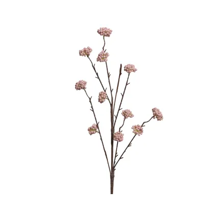 Decoris spray bloem roze 85cm
