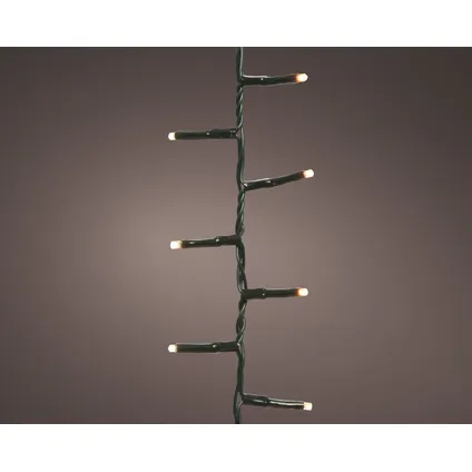 Kerstverlichting (Lumineo) Compact Twinkle 1500 LED lampjes warm wit 34m 3