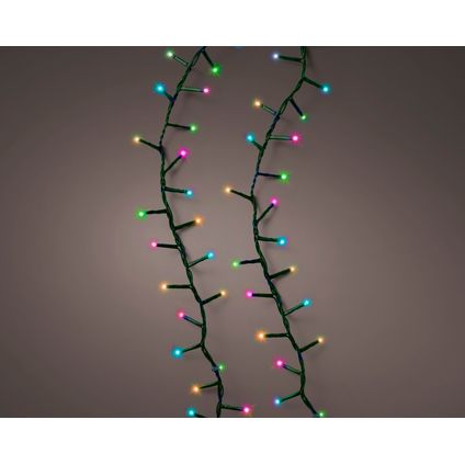 Guirlande lumineuse Compact Twinkle 500 LED multicolores 11m