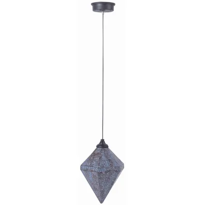 Luxform solar hanglamp Myra blauw ⌀15,5cm