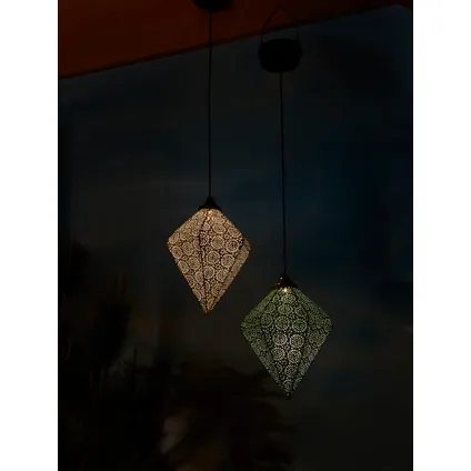 Luxform solar hanglamp Tyana roze ⌀15,5cm 3