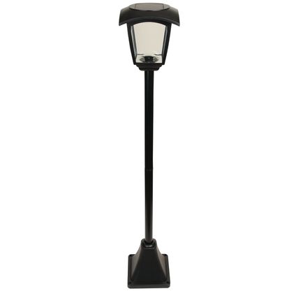 Luxform lantaarnpaal Minnesota solar zwart USB