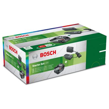 Kit batterie + chargeur Bosch Power For All 18V 4Ah