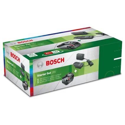 Bosch batterij + lader Power For All 18V 4Ah 2
