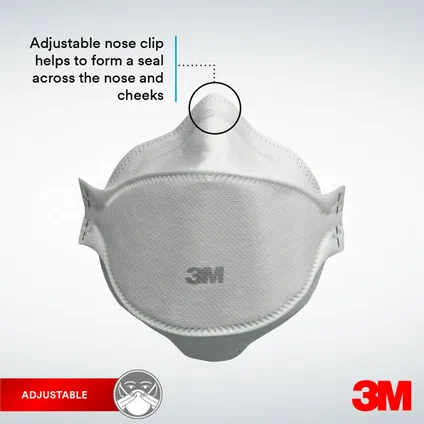 Masque anti-poussière 3M 9320D+ Aura™ FFP2 3pcs 3