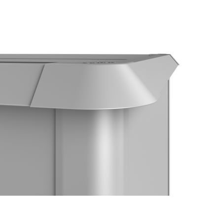 Biohort slakkenbescherming voor moestuinbox 2x2m zilver-metallic
