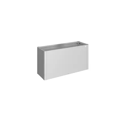 Biohort moestuinbox 1,5x0,5m zilver metallic