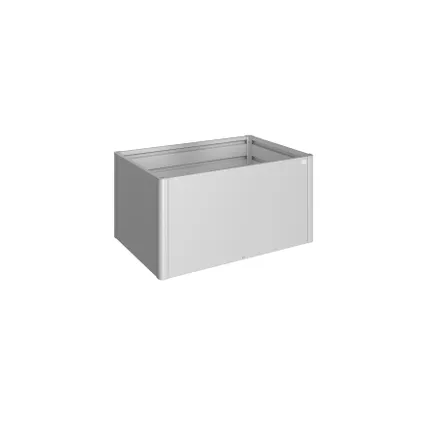 Biohort moestuinbox 1,5x1m zilver metallic