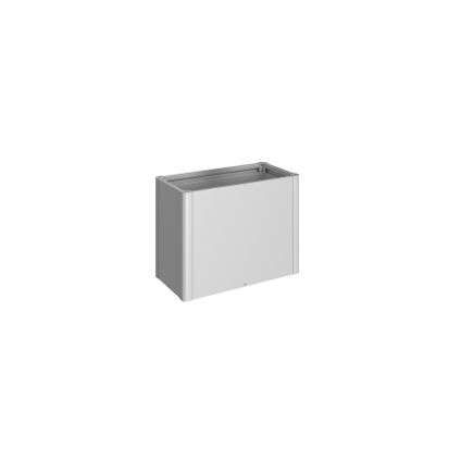 Biohort moestuinbox 1x0,5m zilver metallic