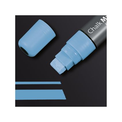 Sigel krijtmarker 5-15mm afwasbaar blauw