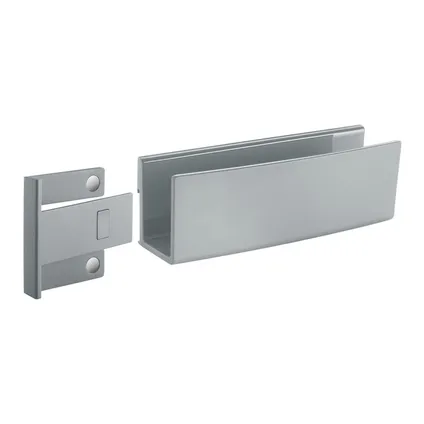 Porte-accessoires Sigel avec clip magnétique gris clair 160x54x43mm