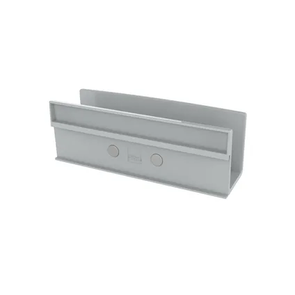 Porte-accessoires Sigel avec clip magnétique gris clair 160x54x43mm 2