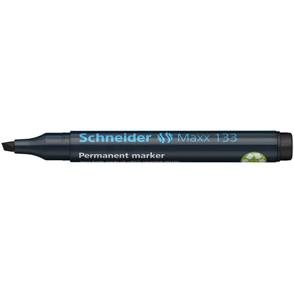 Schneider marker Maxx 133 permanent beitelpunt zwart 3