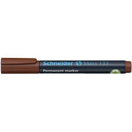 Schneider marker Maxx 133 permanent beitelpunt bruin