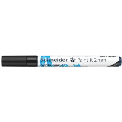 Schneider acryl marker Paint-it 310 2mm zwart