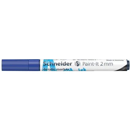 Schneider acryl marker Paint-it 310 2mm blauw