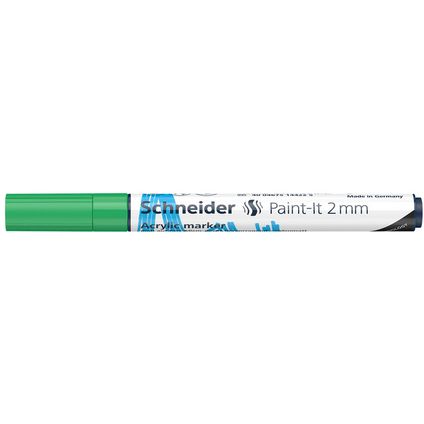 Schneider acryl marker Paint-it 310 2mm groen