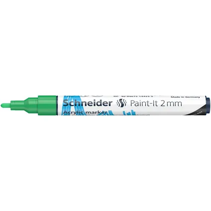 Marqueur acrylique Schneider Paint-it 310 2mm vert 3