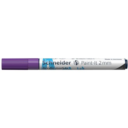 Schneider acryl marker Paint-it 310 2mm paars