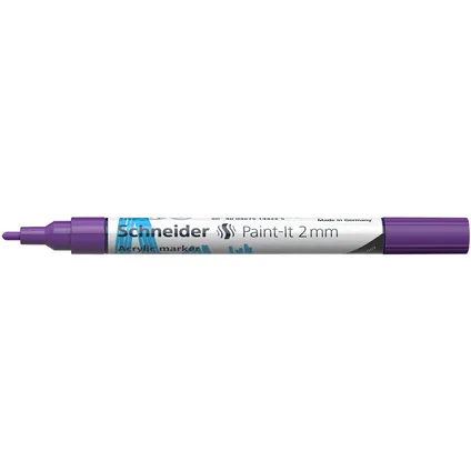Schneider acryl marker Paint-it 310 2mm paars 4