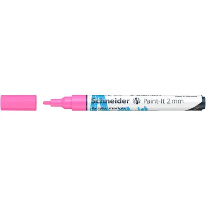 Schneider acryl marker Paint-it 310 2mm roze 2