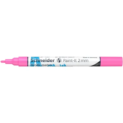 Schneider acryl marker Paint-it 310 2mm roze 4