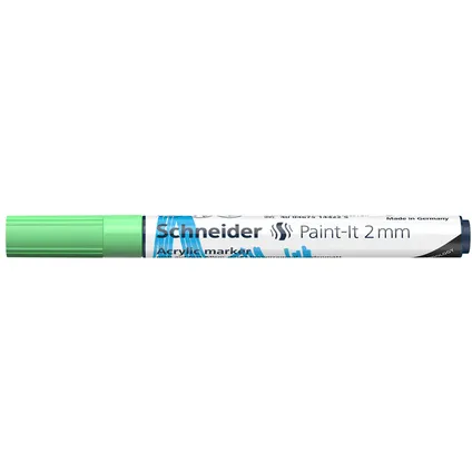 Marqueur acrylique Schneider Paint-it 310 2mm vert pastel