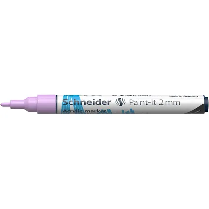 Schneider acryl marker Paint-it 310 2mm pastel lila 3
