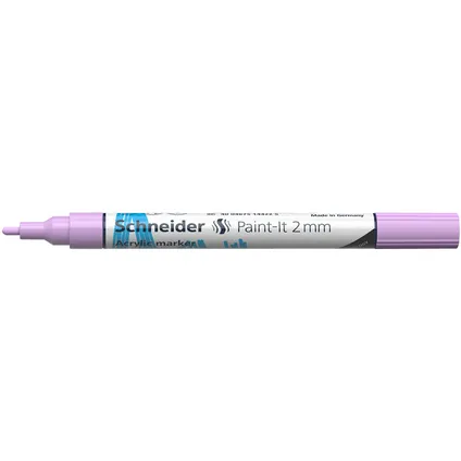 Schneider acryl marker Paint-it 310 2mm pastel lila 4