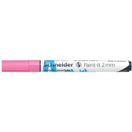 Marqueur acrylique Schneider Paint-it 310 2mm rose pastel