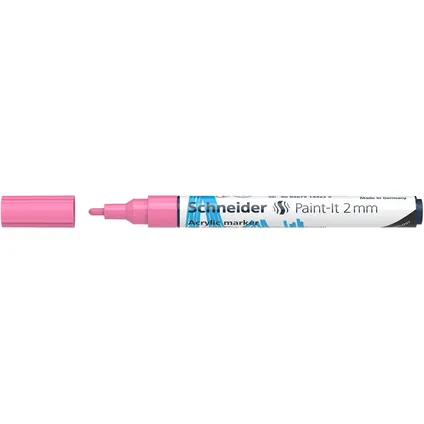 Schneider acryl marker Paint-it 310 2mm pastel roze 2
