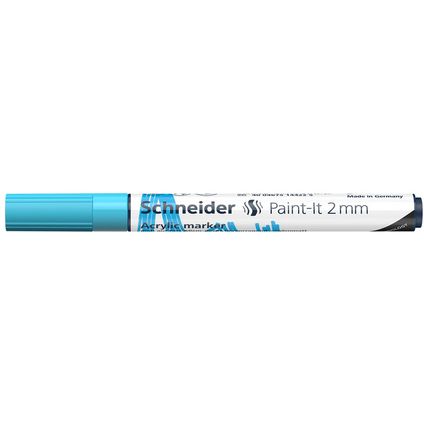 Schneider acryl marker Paint-it 310 2mm pastel blauw