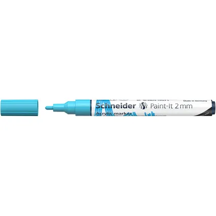Schneider acryl marker Paint-it 310 2mm pastel blauw 2