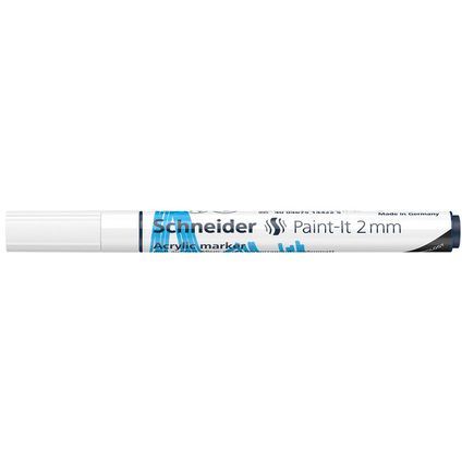 Schneider acryl marker Paint-it 310 2mm wit