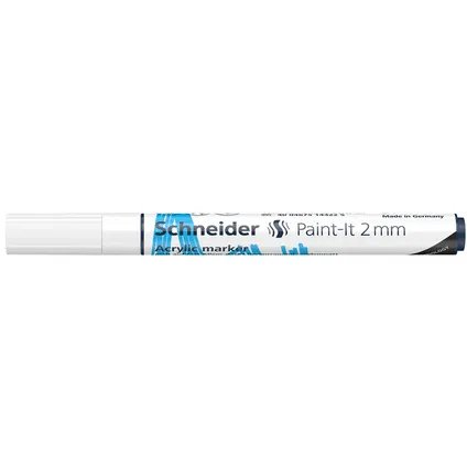 Marqueur acrylique Schneider Paint-it 310 2mm blanc