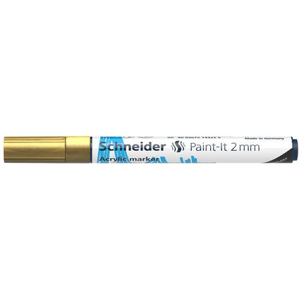 Schneider acryl marker Paint-it 310 2mm goud