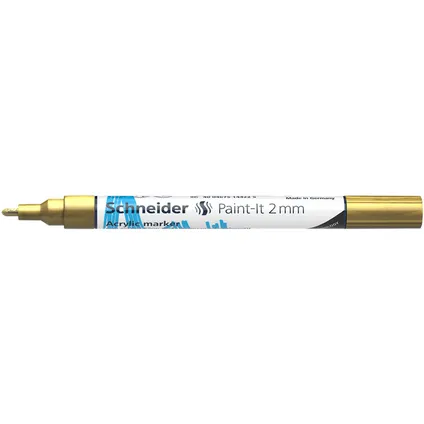 Schneider acryl marker Paint-it 310 2mm goud 4