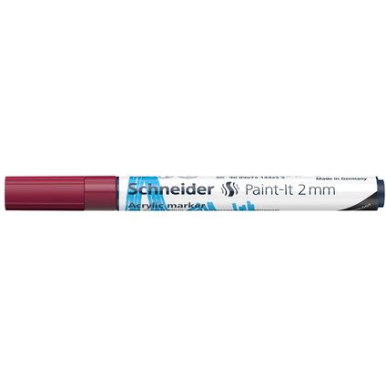 Schneider acryl marker Paint-it 310 2mm bordeaux