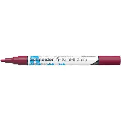 Schneider acryl marker Paint-it 310 2mm bordeaux 4