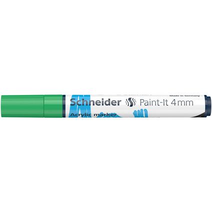 Schneider acryl marker Paint-it 320 4mm groen