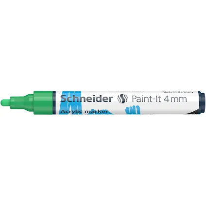 Schneider acryl marker Paint-it 320 4mm groen 3