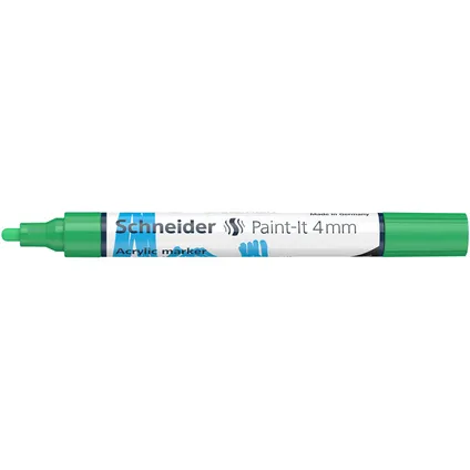 Marqueur acrylique Schneider Paint-it 320 4mm vert 4