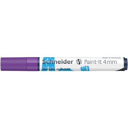 Schneider acryl marker Paint-it 320 4mm paars