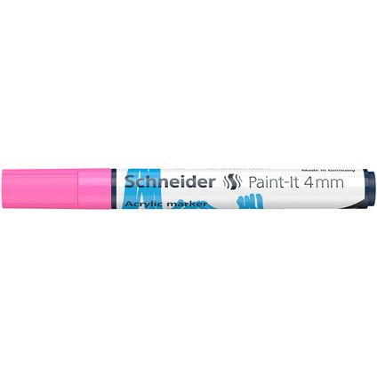 Schneider acryl marker Paint-it 320 4mm roze